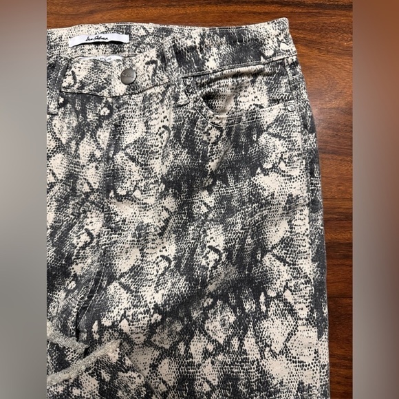 Sam Edelman snakeskin the stiletto High-Rise Skinny Jeans Size 31 NWT - Picture 5 of 6